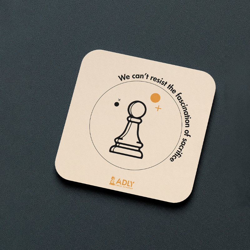 Coaster “The Fascination Of Sacrifice”