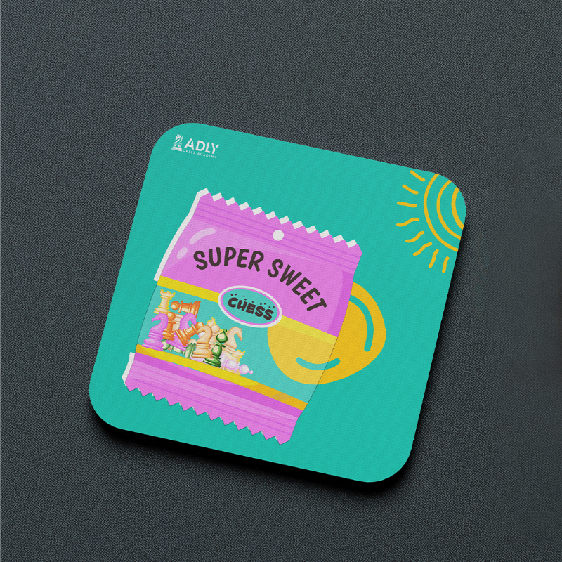 Coaster “Super Sweet Chess”