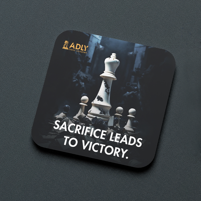 Coaster “Sacrifice Lead To Victory”