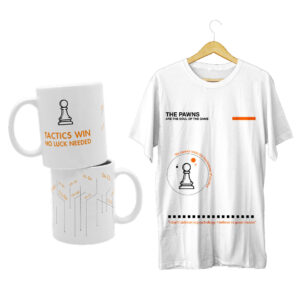 Simple and trendy gift for chess fans